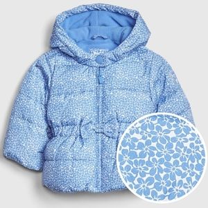 Baby GAP “Cold Control” Floral Puffer